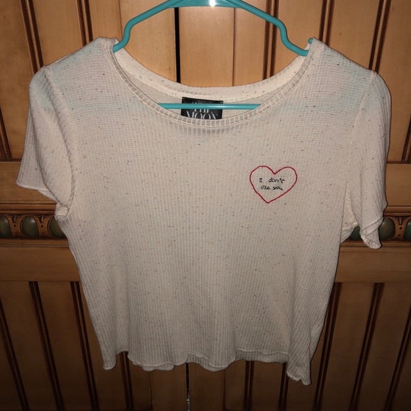 Nasty Gal Tops - NWOT I don’t like you MOON Tshirt